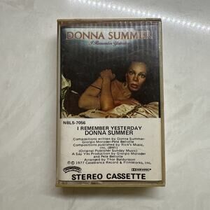 Vintage Donna Summer I Remember Yesterday I FEEL LOVE Casablanca Records 1977 VG